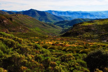Wonderfull dragensberg in Lesotho Kingdoom in Africa