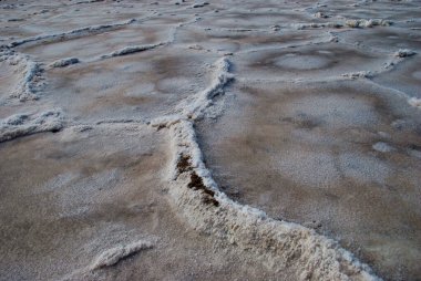 Kaliforniya 'daki Ölüm Vadisi Ulusal Parkı' nda Salt Lake