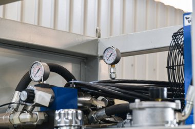 Yüksek basınçlı hidrolik yağ pompası yağ pompası hortumlar, borular ve adaptörler.