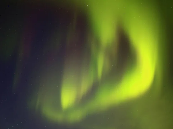 Colorate Tende Luce Del Nord Nel Cielo — Foto Stock