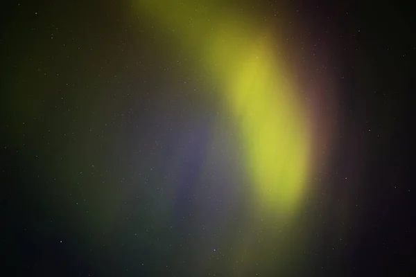 Kuzey Sveç Gece Gökyüzünde Aurora Boealis — Stok fotoğraf