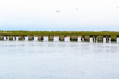 Blyth Nehri ile Dunwich Nehri 'nin kesiştiği yer, İngiltere' nin popüler bir sahil kenti olan Southwold 'da.