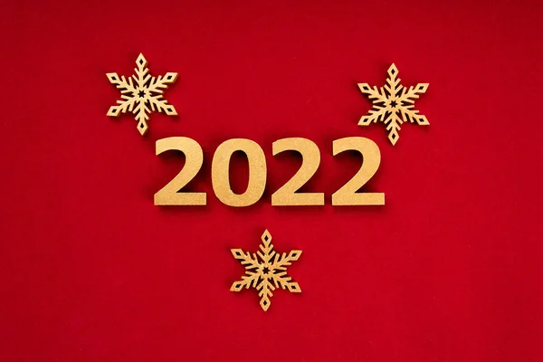 Новым 2020 Годом Плакат Рождественский Фон Большим Золотом 2020 Номера — стоковое фото