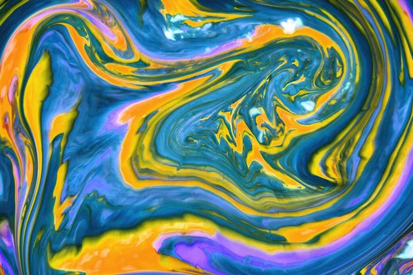 Αφηρημένο Χρώμα Φόντου Εξωπλανητικό Κοσμικό Θαλάσσιο Μοτίβο Λεκέδες Από Μπογιά — Φωτογραφία Αρχείου