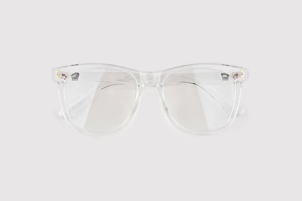 Eye Glass White Background Transparent Frame Glasses Glasses Sight — Stock Photo, Image