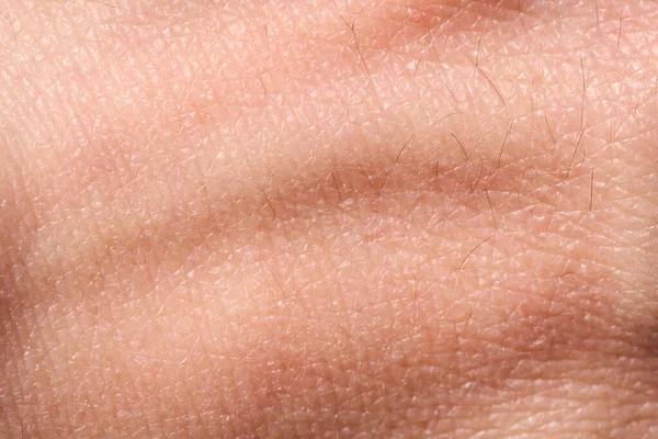 ピンクの肌の質感の背景 健康な皮膚だ 皮膚細胞のマクロ写真 — ストック写真