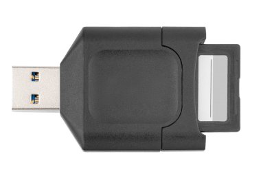 Çoklu taşıyıcı beyaz arkaplanda izole edildi