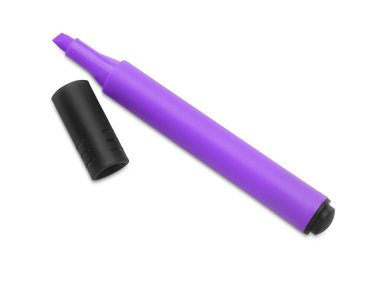 Beyaz arka planda izole edilmiş mavi işaret. Aksesuarlar yazılıyor