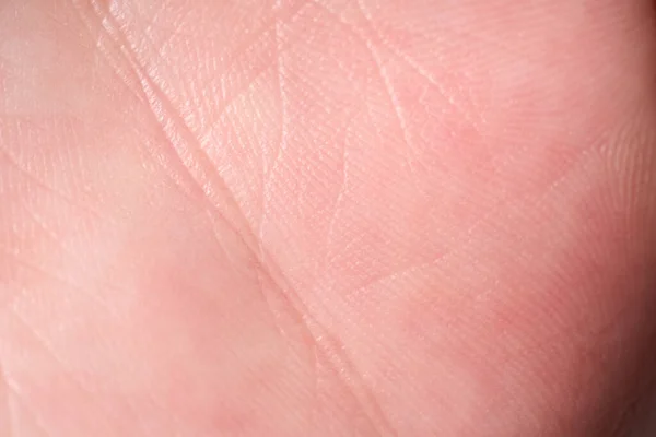 ピンクの肌の質感の背景 健康な皮膚だ 皮膚細胞のマクロ写真 — ストック写真