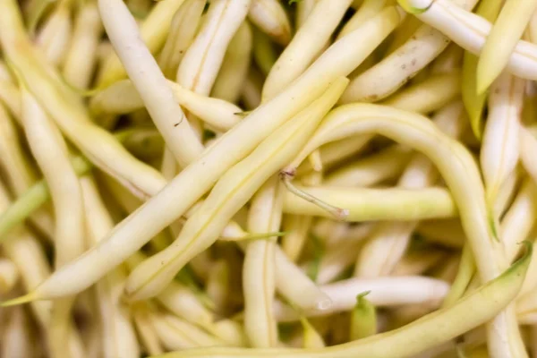 Fondo de hilo de frijol amarillo. De cerca. —  Fotos de Stock