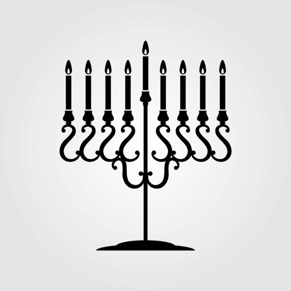 Ханука Менора, икона "Девять свечей"