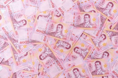 Tayland 100 Baht banknotları (yeni tasarım 2018 yılında yayınlandı)