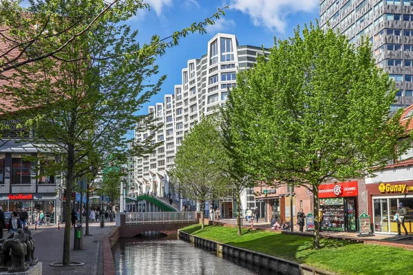 Zaandam Pays Bas Avril 2022 Vue Sur Rue Gedempte Gracht — Photo