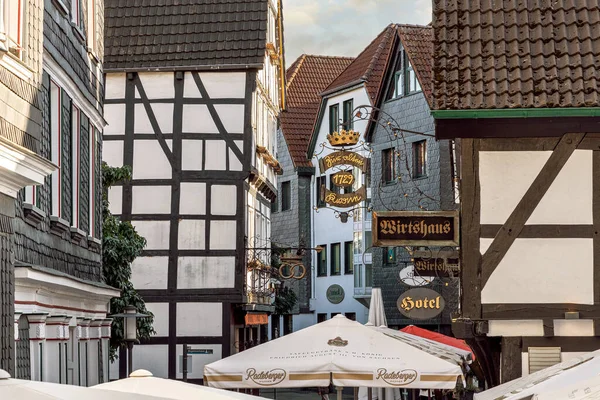 Hattingen Germany September 25Th 2022 Streets Old Town Altstadt Hattingen — Stock Photo, Image