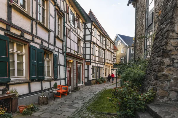 Hattingen Germany September 25Th 2022 Streets Old Town Altstadt Hattingen — Stock Photo, Image