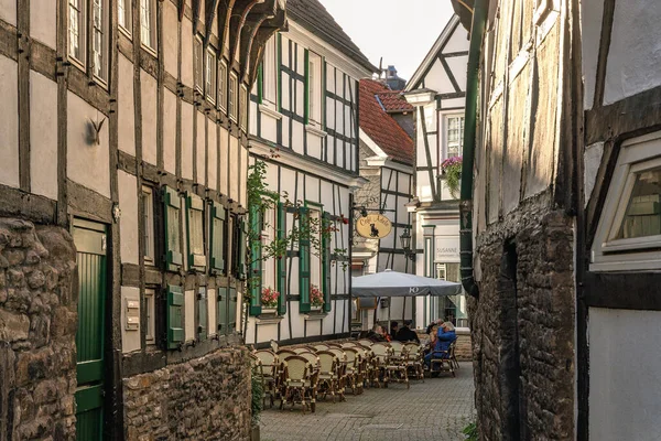 Hattingen Germany September 25Th 2022 Streets Old Town Altstadt Hattingen — Stock Photo, Image