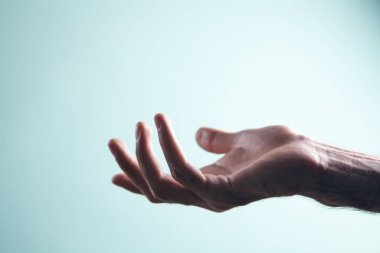 stant olarak boş erkek avucu