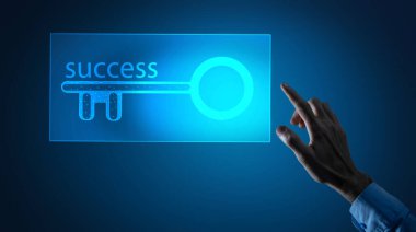 Yazı başarısı ile tuşa basar