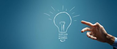 Çizilmiş ampulün üzerine tıklayın