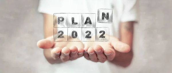 Planes 2022 Para Establecer Aplicar — Foto de Stock