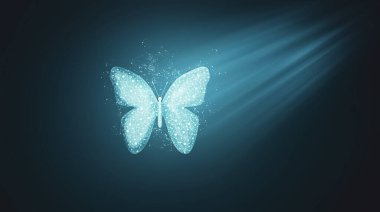 Kelebek bir çokgenden oluşur..