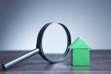 Ev Modeli Büyüteçle Görülüyor