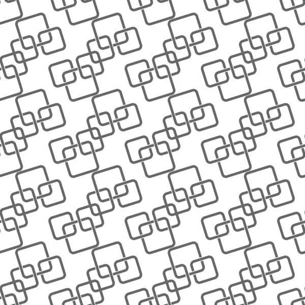 Nahtloses Muster Ineinander Verschlungener Farbiger Quadrate Vorlage Für Textilien Texturen — Stockvektor