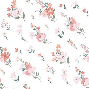 Yaz modası elbiseler için kusursuz desen