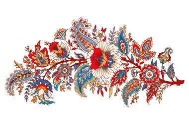 Çiçekli bir kayma deseni