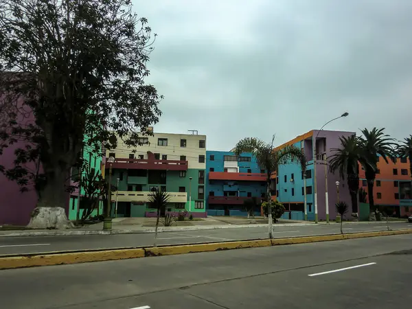 Casa Hormigón Ciudad Callao Perú — Foto de Stock