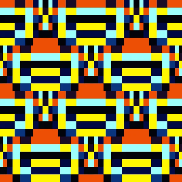 Pattern in the style of old games — Vetor de Stock