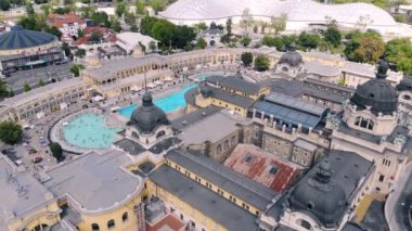 Szechenyi Bath hava görüntüsü.