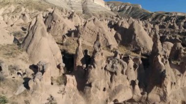 Kapadokya 'daki Zelve Ulusal Parkı.