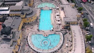 Szechenyi Bath hava görüntüsü.