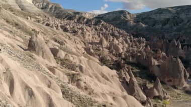 Kapadokya 'daki Zelve Ulusal Parkı.