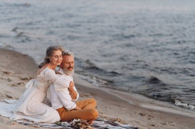 üst düzey Romantik Çift.