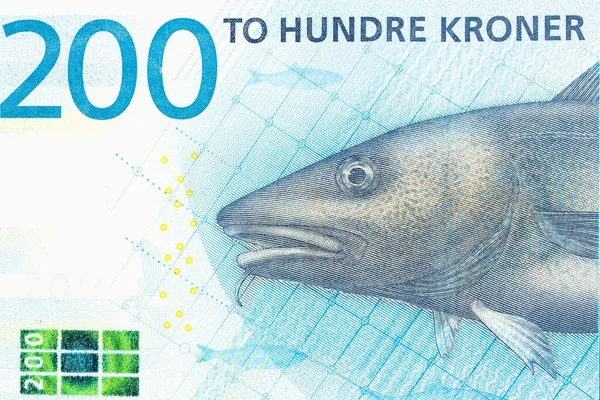 200 Norwegian kroner banknote, Financial background, Concept