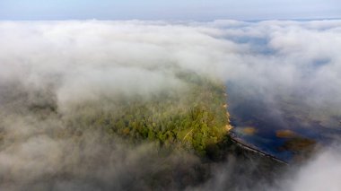 Gökyüzü ile hava manzarası