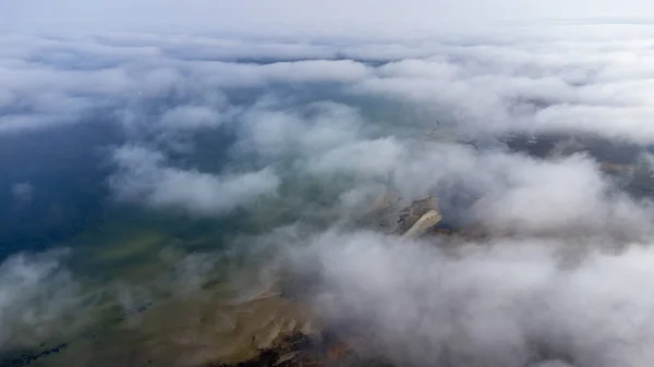 Landschaft Aus Der Luft Mit Himmel — Stockfoto
