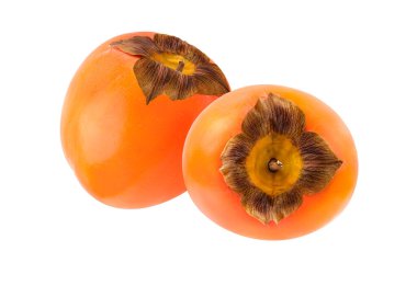 Beyaz arkaplanda yalıtılmış hurma meyvesi