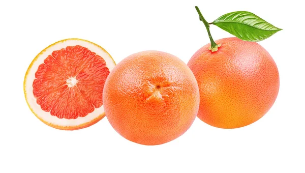 Grapefruit Isoliert Auf Weißem Hintergrund — Stockfoto