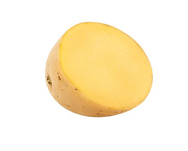 Beyaz grupta izole edilmiş patates