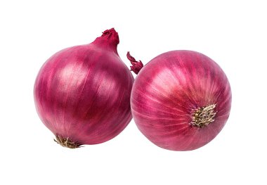 Beyaz bir arka plan üzerinde izole soğan