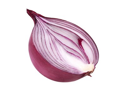 Beyaz bir arka plan üzerinde izole soğan