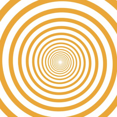 Radyal ışınlı psikedelik spiral. Hipnotik spiral vektör