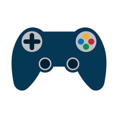 Joystick vektör simgesi. Oyun konsolu veya oyun denetleyici