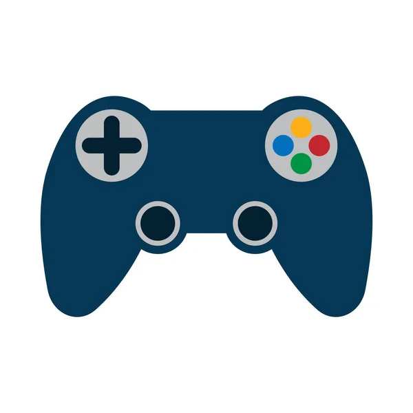Ícone Vetor Joystick Consola Jogos Controlador Jogos — Vetor de Stock