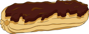 Lezzetli tatlılar ve tatlılar. Kafe, fırın ve restoran menüsü için popüler geleneksel tatlıların elle çizilmiş renkli çizimi. Vektör illüstrasyonu