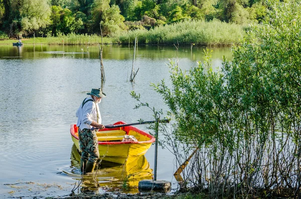 Novi Sad Serbie Mai 2021 Récréative Traditionnelle Sportive Pêche Par — Photo