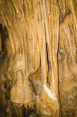 Korunan doğa anıtı, Resava mağarası. Resava mağarası içi, Despotovac, Orta Sırbistan.